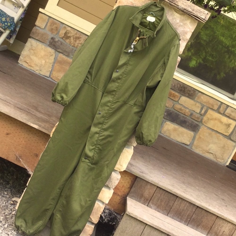 Flight suit coveralls military vintage
